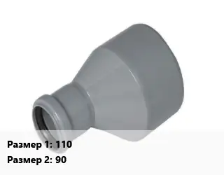 Переход PE-RT-термостойкий полиэтилен 110х90